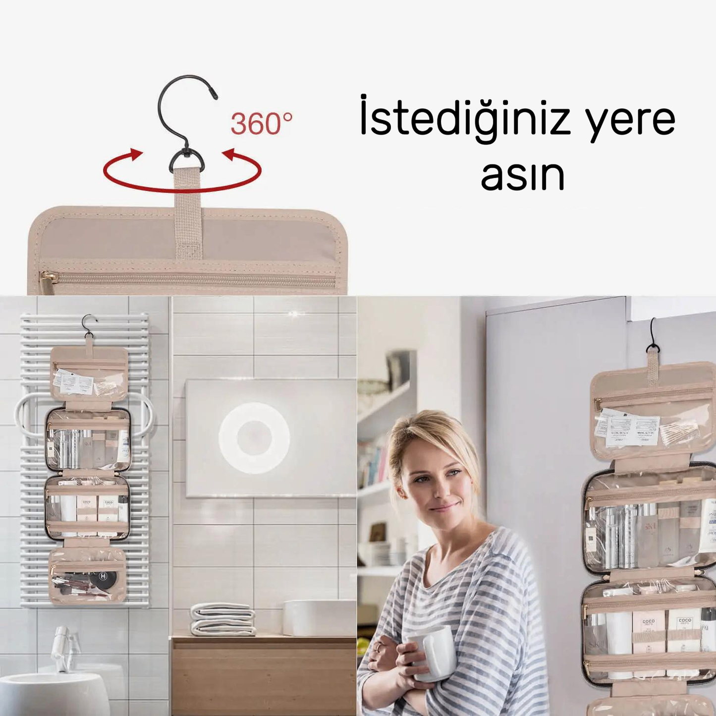 Banyo Organizasyon Çantası